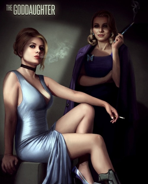 ruinedchildhood:Noir Princesses by Astor Alexander This needs to be a thing