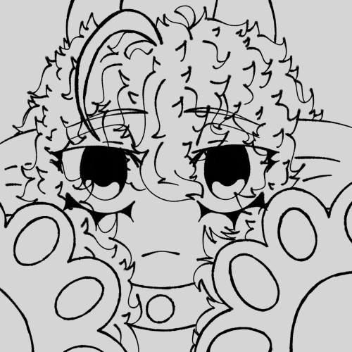 OK SO IM PRACTICING LINEART WITH A NEW BRUSH AND LIKE??