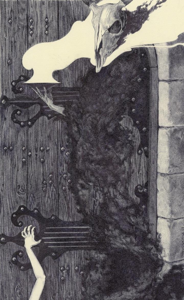 fletchingarrows:  chorinea:  Rebecca Yanovskaya  mythic calling down of death 
