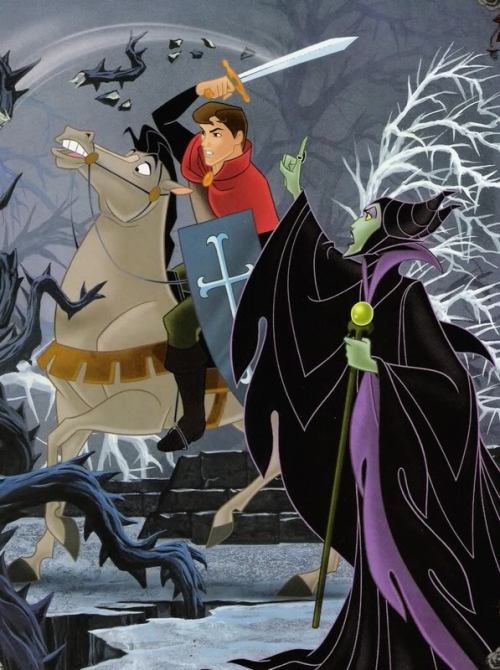 theotherwesley:disneyprincetimothy:Long before the Maleficent movie, Disney released a hilarious boo