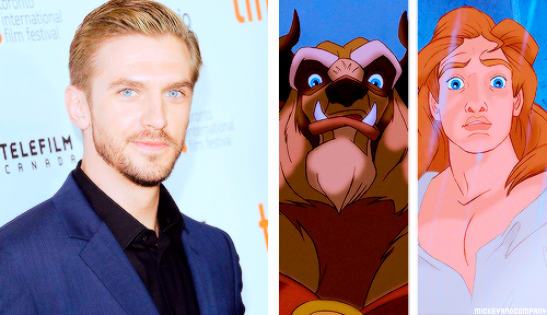 mickeyandcompany:  The cast of the live-action remake of Beauty and the Beast so