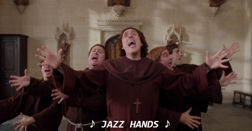 trashprincipality:Valencian monks all take a vow of singing