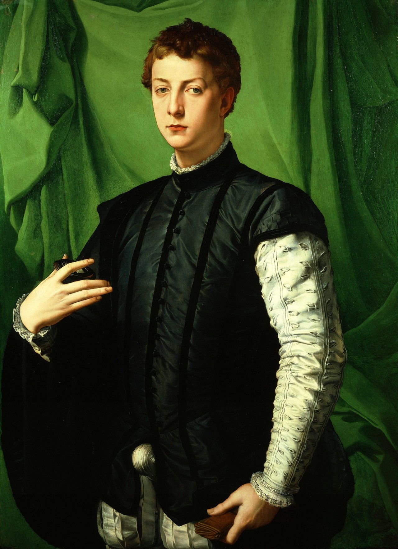 grundoonmgnx: Bronzino’s hot men of Florence Agnolo Bronzino:  Portrait of a Young