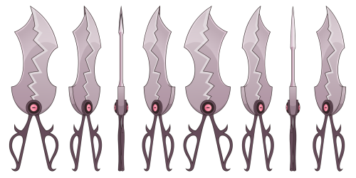 heilos: SHIROMORI’S BIG SHEAR SWORD CONCEPT DESIGNOne of my favorite props to design for the Mystery