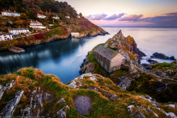 ohmybritain:  Polperro, Cornwall by ishowerinmypants