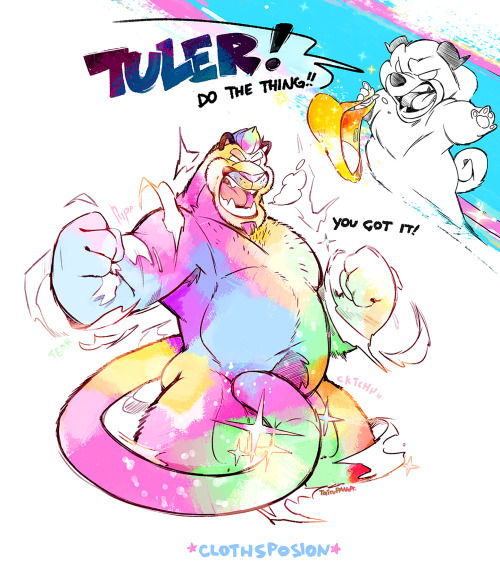 tulerarts:  “Do the thing” he said. Play some high throttle anime music, it makes it better! (Based on a short Twitter conversation with Taoren (the pug)