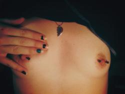 bongrips-piercednips:pierced nips are the bomb.comThanks for submitting, blacklace-stubborncase  