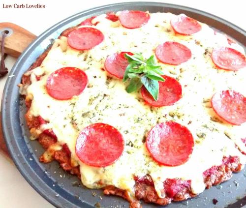 My Perfect Grain-Free Pizza CrustI just cannot rave about this low carb pizza crust enough! Honest t