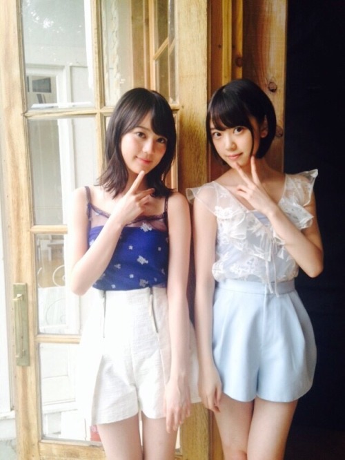 kagiwada2015:ikuta erika     hori miona 生田絵梨花　堀未央奈