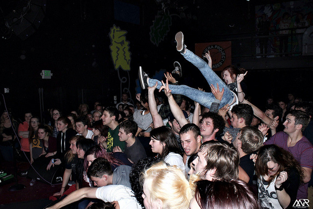 theamityafflictlon:  Real Friends crowd by MacKenzie Richmond on Flickr. 