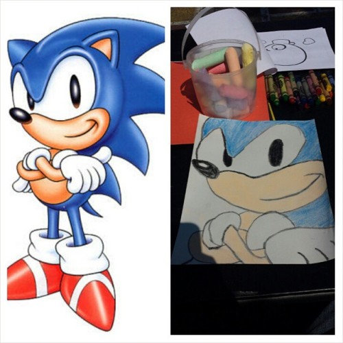 Poor attempt at #sonic