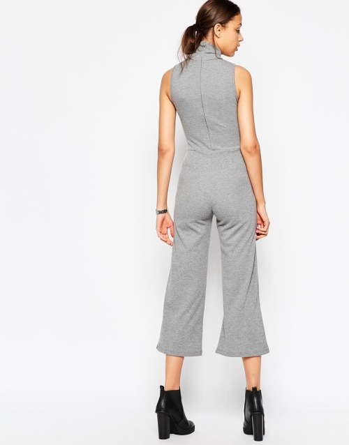 ASOS Tall | ASOS TALL Premium Jumpsuit With Turtleneck in Wool Touch at ASOSus.asos.com/ASOS-