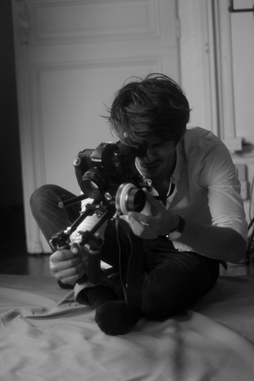 Paolo, tournage du clip Last Night pour LYS, Rennes, aout 2015© Laure Schortgen