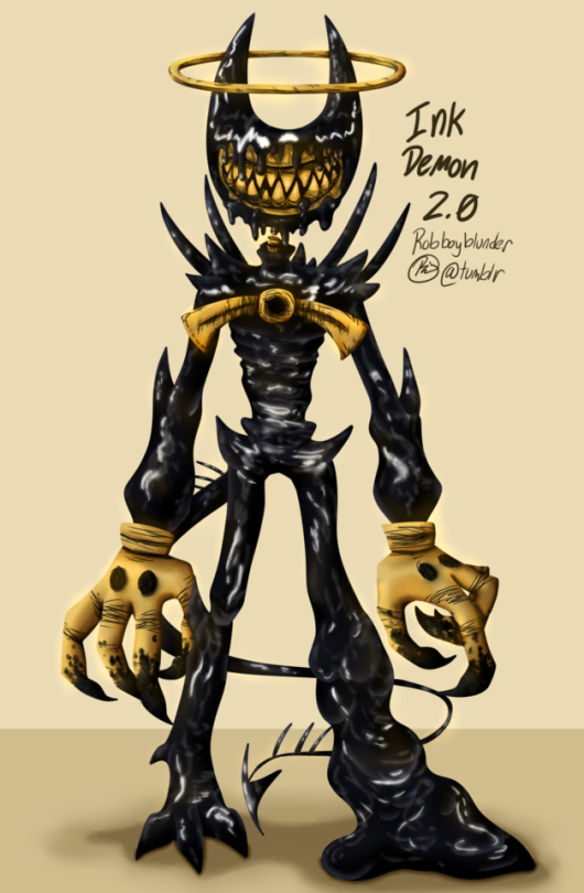 ink demon plush