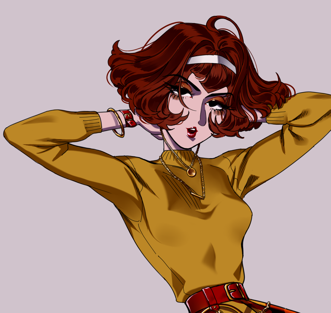 mmonsterbones:   a lil autumn dorothy bc my girl needs more color in her life :-3