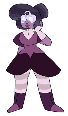 skcuhswa: Garnet Fusion of my Twilight Sapphire and @drawbauchery ‘s Rubysona!  WHOA OH MY GOSH SHE’S SO CUTE I LOVE HER