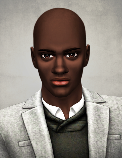 saurussims:Operation MMMS*:  2. Isaiah Haitian*Make More Male Sims