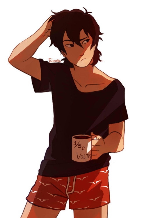 sheithfromvoltron: elimnebe: Morning boy. ♥Fan Art♥