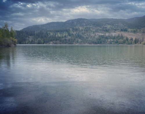 Kalamalka Lake earlier this week, one of my sisters and I came up for my uncle’s memorial in Kaloya 