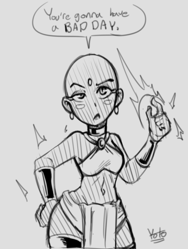 chillguydraws: yotomore: Jinx is the kinda bad luck that I want to give me a bad