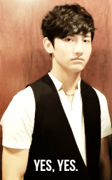 hominq:  changmin when yunho does the talking. /o/    روبوت