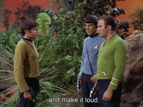 idkipoststuff:gaykirkhere:chekov is braver than any us marine