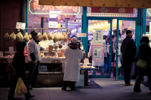 Street-side Vendors in Chinatown Chinatown, Manhattan, NYCurban dreamscapes photography