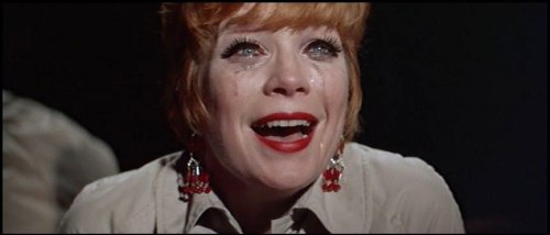  Shirley Maclaine as Charity Hope Valentine in the Bob Fosse musical “Sweet Charity” directed in 196