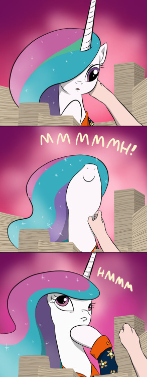 bronyatheart:  kukutjulu01:  Celestia simulatorby doubleWbrothers  This did not turn out the way i expected