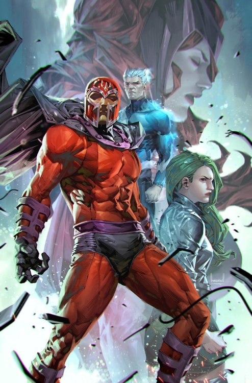 crisisofinfinitemultiverses: X-Men: Trial Of Magneto 3 (2021) variant by Kael Ngu