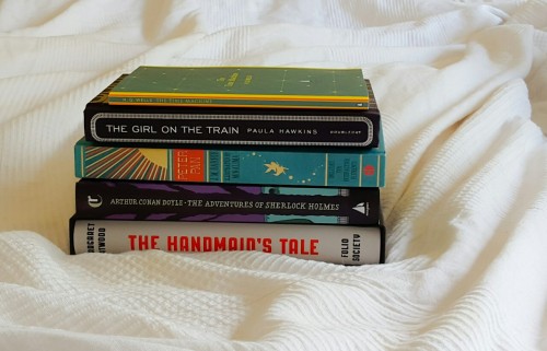 literaryglamour:readthebloodybook:My latest book haul.Excuse the quality of the photo. I’m hav