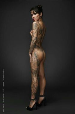 tattoothepristineflesh:  More here Tattoo The Pristine Flesh