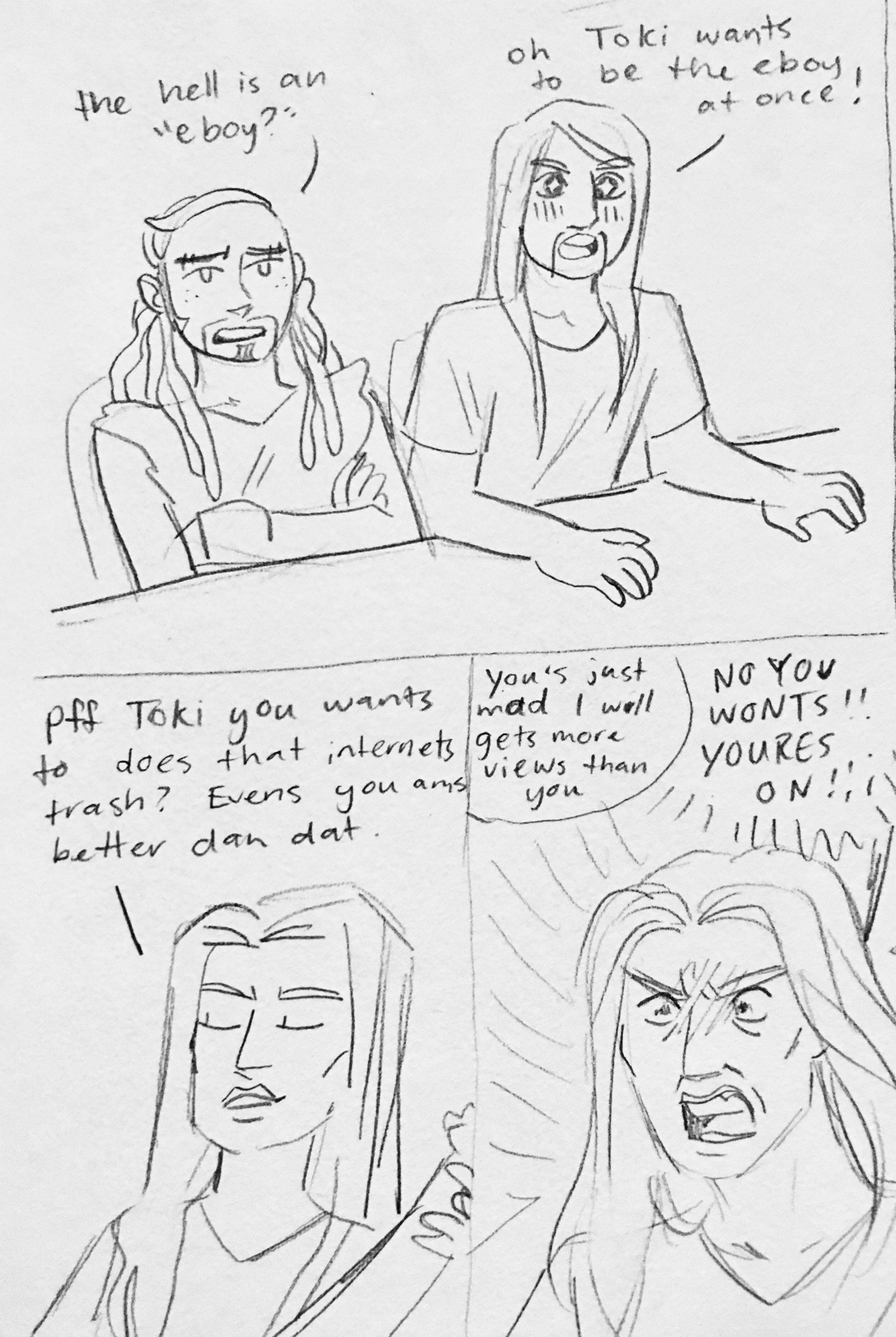 cyancees:ALTALTALTALTALTwoah haha assorted metalocalypse doodles from da cruise 😳