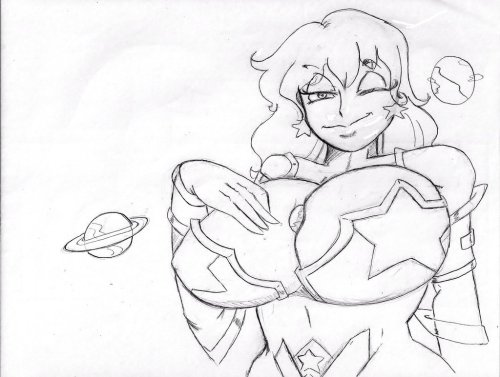 xanafar:  coughingshrimp:  for my buddy good ol’ Xanafar of his girl Planet Hugger because planets need love and she gives it..maybe a bit too much sometimes :y  Yay! Thanks again dude! I love her expression :D Like saying “Don’t tell anyone