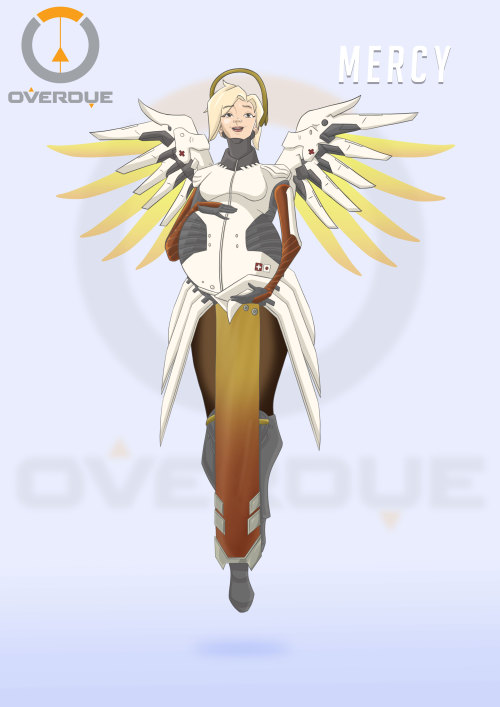 OVERWATCH MercyVisit me on deviantart http://plus1b.deviantart.com/