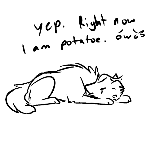 sianiithesillywolf:I hate to put a downer on the tumblr peeps but I kinda am potatoe because I feel neglected and lonesome Peep hugs please, free hugs. ldghlka;’g Aww ;w; *huggles the potatopup* :3