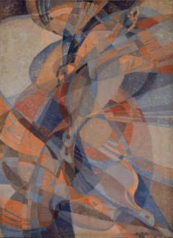 amare-habeo:Erika Giovanna Klien (Italian-American, 1900 – 1957) Bird Flight (Vogelflug), 1928