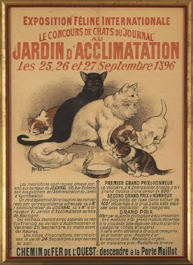 Auguste Roedel (1859–1900)“Exposition Feline Internationale, Le Concours de Chats du Journal a