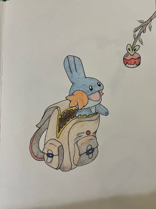 Inktober, Day 1 - Backpack