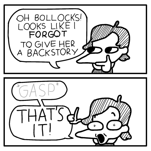 Luke Pearson Right Before Creating Johanna's Backstory: