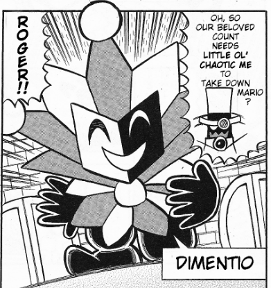 castle-blecks-forbidden-room: God dimentio in the manga is just so fucking feral, I love that a lot,
