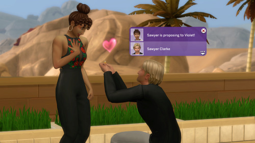 nolan family update! time to plan a wedding - violet got engaged!