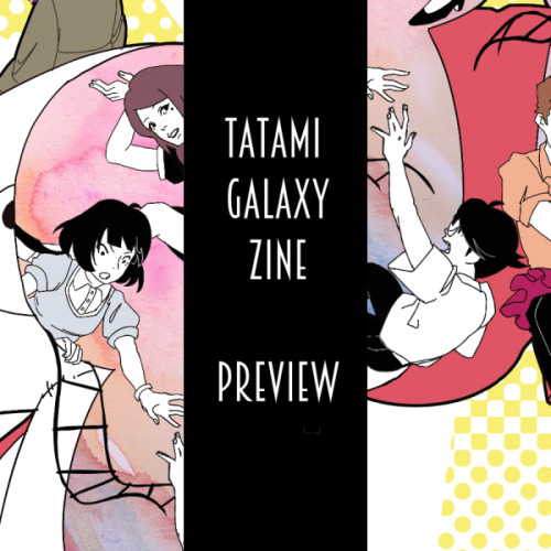 Zine Preview For @tatamigalaxyzine!!!! I Love The Show And I Love Its Aesthetic And Im So Happy I Finally