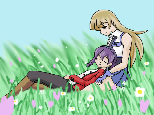 oddeyesarcpendulumdragon: Arc V Anniversary Day 29: Flowers I need to give this ship more love becau
