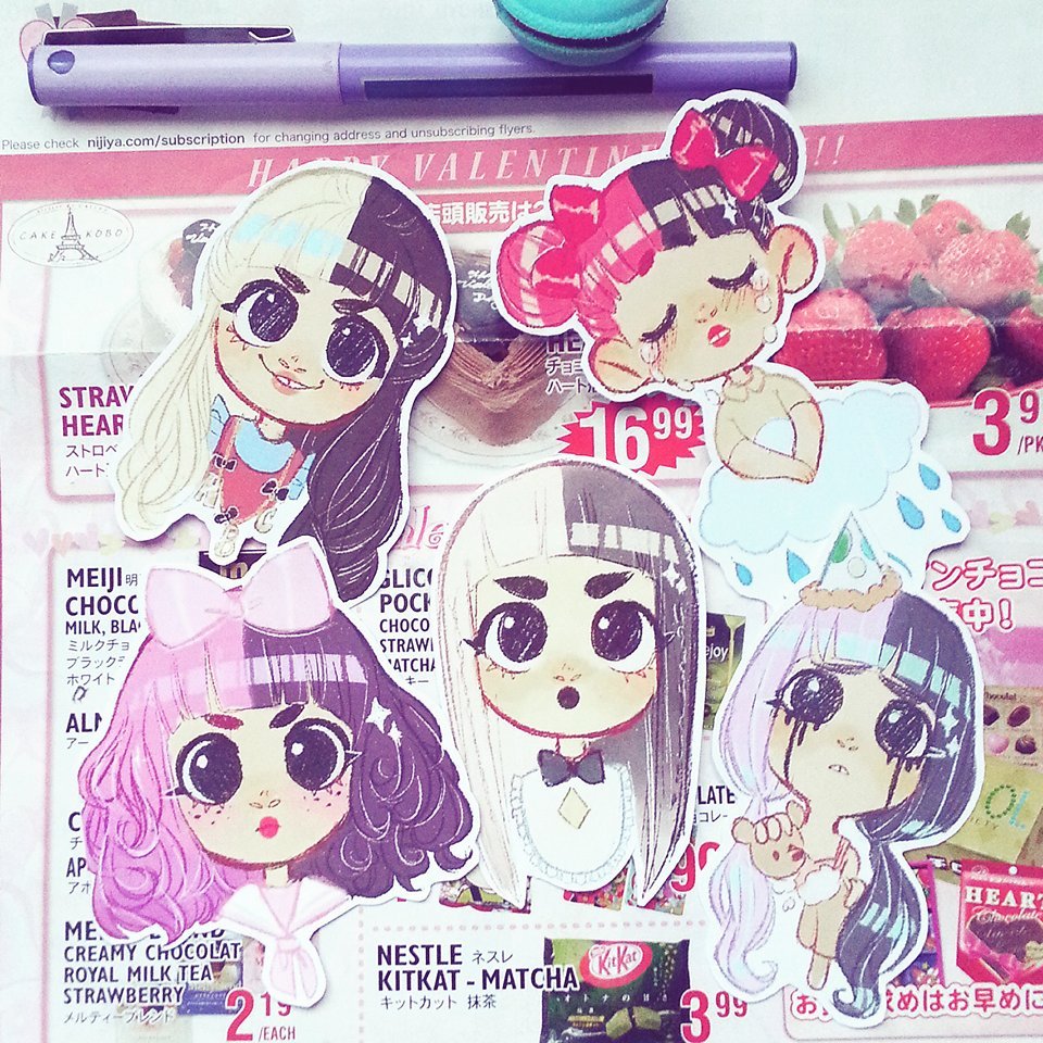 Melanie Martinez Stickers for Sale  Baby stickers, Cute stickers, Tumblr  stickers