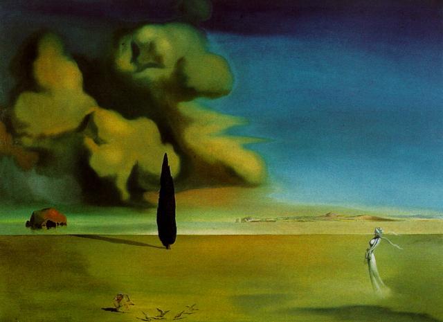 salvadordali-art:  Apparition of My Cousin Carolinetta on the Beach at Rosas, 1934