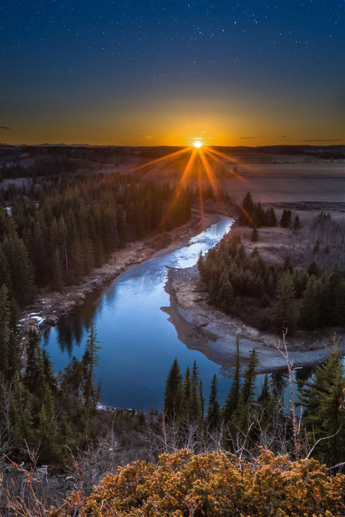 banshy:  Spring Sunset | Robert Scott   