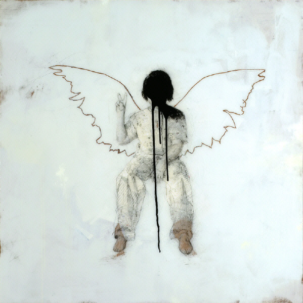 2headedsnake:  Martin Brouillette Untitled #105, mixed media on board Untitled #109,