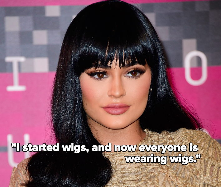 this-is-life-actually:  Kylie Jenner claims she “started wigs” In the May Marie