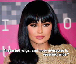This-Is-Life-Actually:  Kylie Jenner Claims She “Started Wigs” In The May Marie